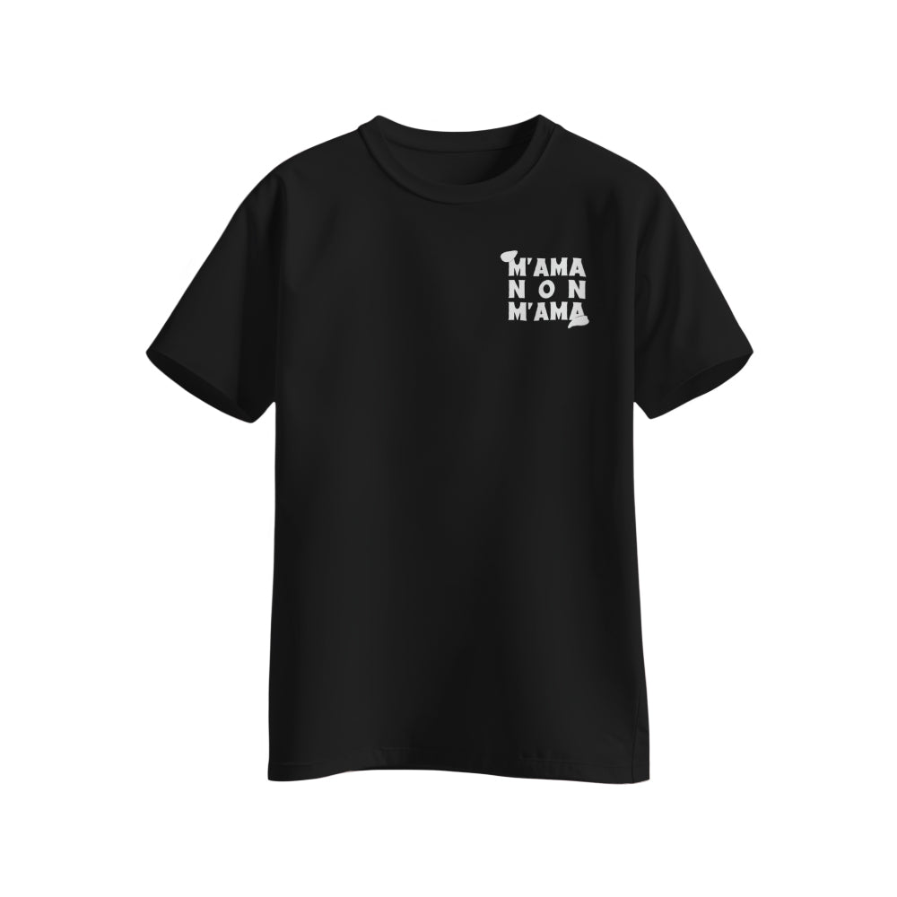 T-shirt M’ama Non M’ama, cotone organico