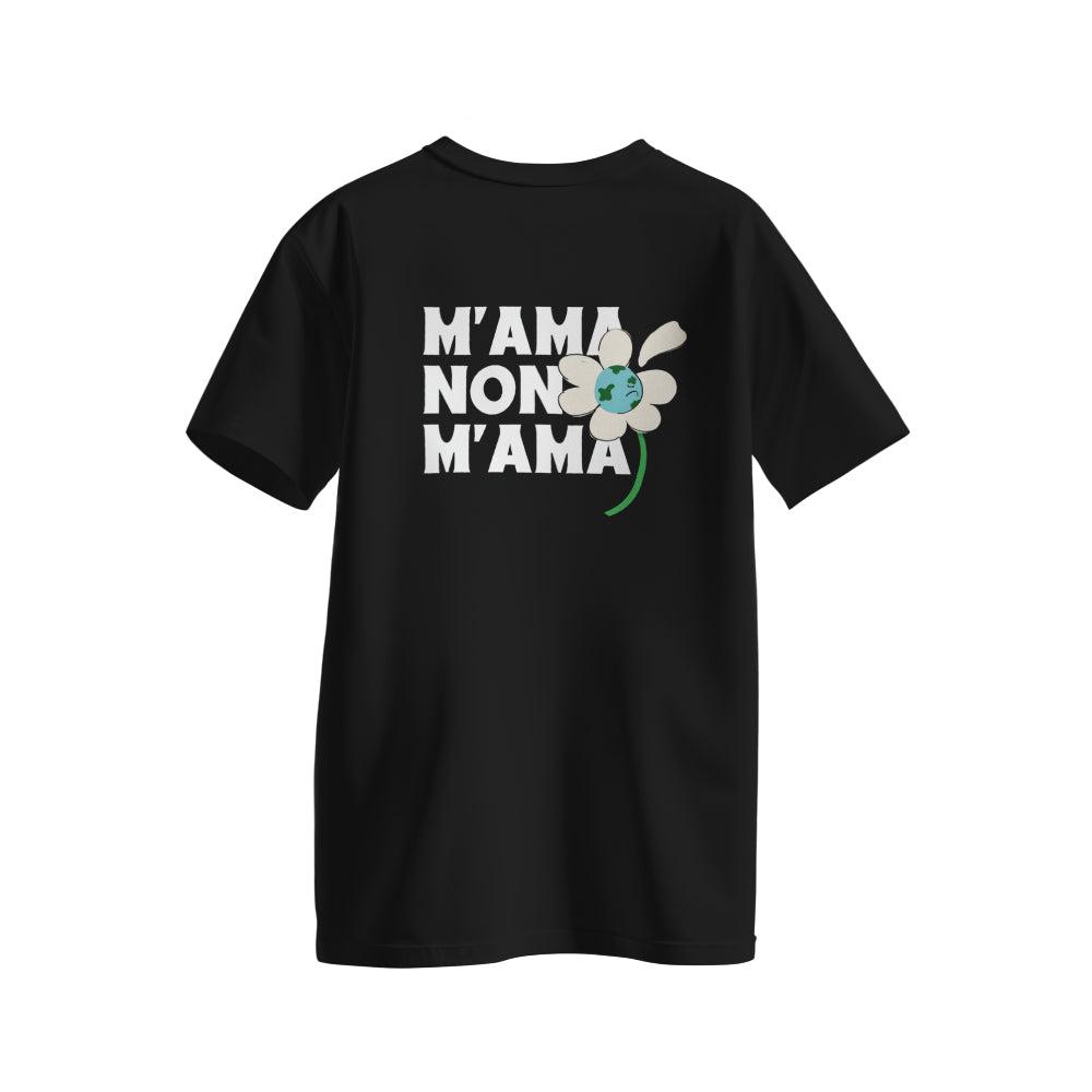 T-shirt M’ama Non M’ama, cotone organico